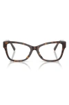 Tiffany & Co . 54mm Butterfly Optical Glasses In Havana/demo Lens