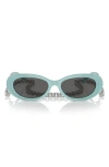 Tiffany & Co Womens Blue Tf4221 Oval-frame Acetate Sunglasses