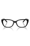 Tiffany & Co . 54mm Pillow Optical Glasses In Black