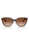 Tiffany & Co . 55mm Round Sunglasses