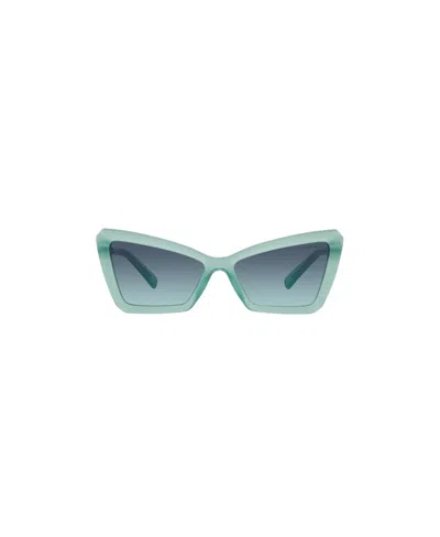 Tiffany & Co Tiffany  Co. Cat-eye Frame Sunglasses In Green