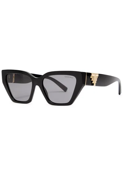Tiffany & Co . Cat-eye Sunglasses In Black