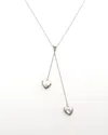 Tiffany & Co Doppelherz Silberkette