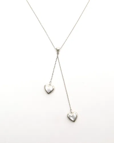 Tiffany & Co Doppelherz Silberkette