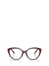 Tiffany & Co Circular Flat Mirror In Red