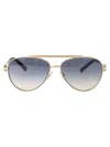Tiffany & Co Pilot Sunglasses 0 Tf3101 B 61791 U In 61791u Pale Gold