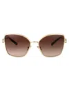 Tiffany & Co Butterfly Sunglasses 0 Tf3102 B 61893 B In 61893b Pale Gold