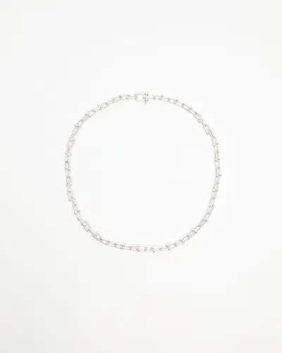 Tiffany & Co Hardware Small Link Necklace In Sterling Silver
