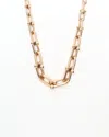 Tiffany & Co Hardwear Graduated Link 18kt Rose Gold Necklace