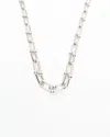 Tiffany & Co Hardwear Graduated Link Necklace In Sterling Silver
