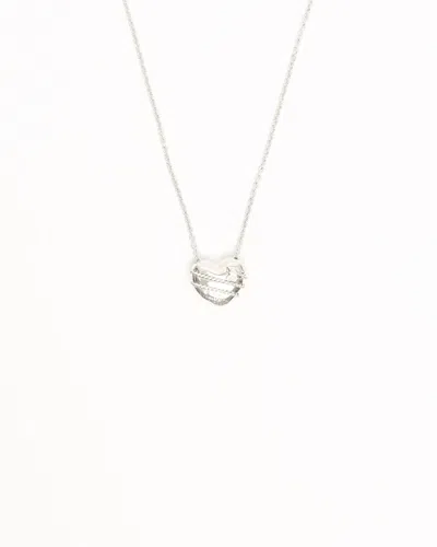 Tiffany & Co Heart And Arrow Silver Necklace