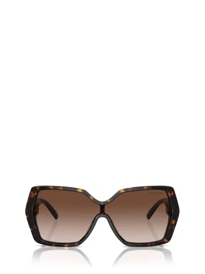 Tiffany & Co . Hexagon Frame Sunglasses In Brown