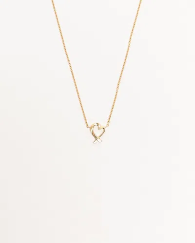 Tiffany & Co Loving Heart Gold Necklace