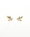 Tiffany & Co Olive Leaf 18k Yellow Gold Earrings