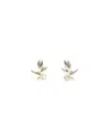 Tiffany & Co Olive Leaf Sliver Earrings