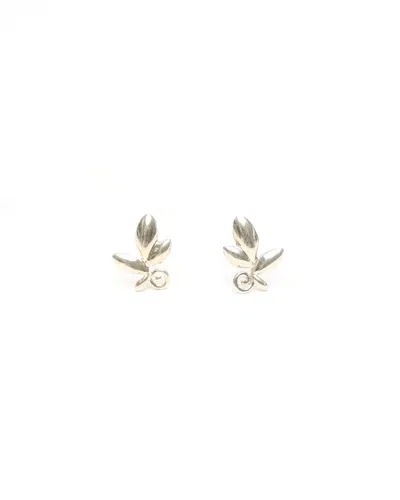 Tiffany & Co Olive Leaf Sliver Earrings
