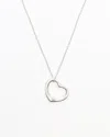 Tiffany & Co Open Heart Silver Necklace