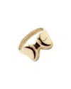 TIFFANY & CO TIFFANY & CO. PERETTI 18K BOW RING (AUTHENTIC PRE-OWNED)