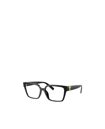 Tiffany & Co Tiffany  Co. Rectangle Frame Glasses In Black