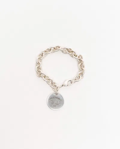 Tiffany & Co Return To Round Tag Bracelet 36.8g