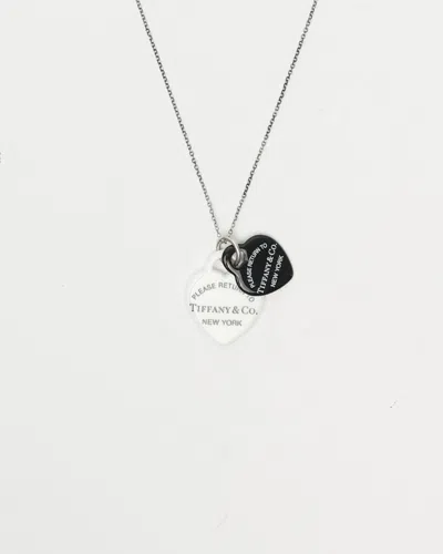 Tiffany & Co Return To Tiffany Doppelherz-anhänger Halskette