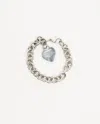Tiffany & Co Return To Tiffany Heart Charm Silver Bracelet