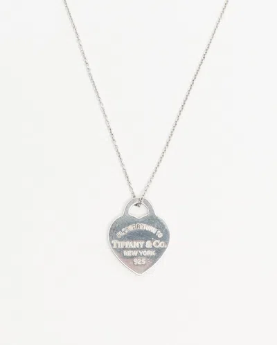Tiffany & Co Return To Tiffany Heart Tag Silver Necklace