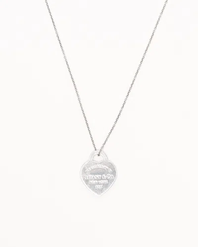 Tiffany & Co Return To Tiffany Heart Tag Silver Necklace