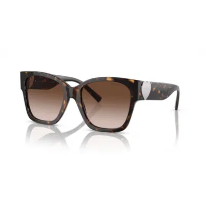 Tiffany & Co . Square Frame Sunglasses In Black