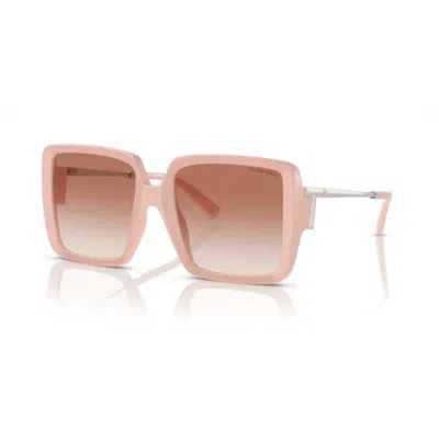 Tiffany & Co . Square Frame Sunglasses In Pink