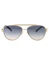 Tiffany & Co Pilot Sunglasses 0 Tf3101 B 61791 U In 61791u Pale Gold