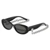 Tiffany & Co . Cat-eye Sunglasses With Chain Detail In Black