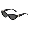 Tiffany & Co . Cat-eye Sunglasses With Black Frame In Black