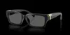 Tiffany & Co Acetate Rectangular Sunglasses In Black