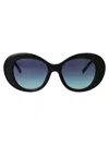 Tiffany & Co Tiffany Matte Black Acetate Sunglasses In Matte Black