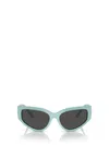 Tiffany & Co Womens Blue Tf4217 Irregular-frame Acetate Sunglasses In Tiffany Blue