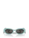 Tiffany & Co Womens Blue Tf4221 Oval-frame Acetate Sunglasses In Tiffany Blue