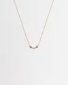 Tiffany & Co T Smile Mini 18kt Yellow Gold Necklace