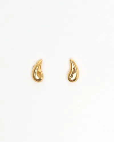 Tiffany & Co Teardrop 18k Yellow Gold Earrings