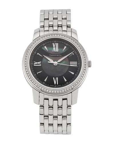 Tiffany & Co . Unisex Mark Diamond Watch, Circa 2000's (authentic ) In White