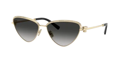 Tiffany & Co . Woman Sunglasses Tf3107kb In Grey Gradient
