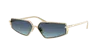 Tiffany & Co . Woman Sunglasses Tf3113kb In Azure Gradient Blue