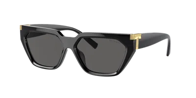 Tiffany & Co . Woman Sunglasses Tf4205u In Dark Grey