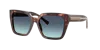 Tiffany & Co Women's Large Sunglasses, Tf4235 In Azure Gradient Blue