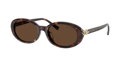 Tiffany & Co . Woman Sunglasses Tf4242d In Brown