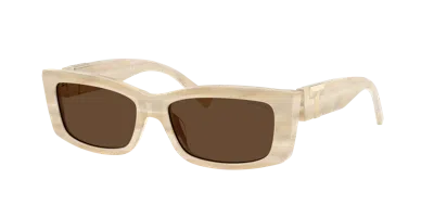Tiffany & Co . Woman Sunglasses Tf4240u In Light Brown