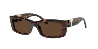 Tiffany & Co . Woman Sunglasses Tf4240u In Light Brown
