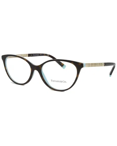 Tiffany & Co . Women's Tf2212 54mm Optical Frames In Brown