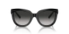Tiffany & Co . 53mm Gradient Cat Eye Sunglasses In Black