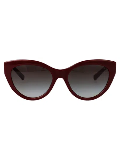 Tiffany & Co Tiffany Burgundy Acetate Sunglasses In 83893c Burgundy